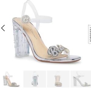 Betsy Johnson bride heels